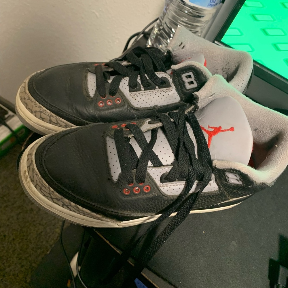 Jordan Kids Sneakers Black and Gray